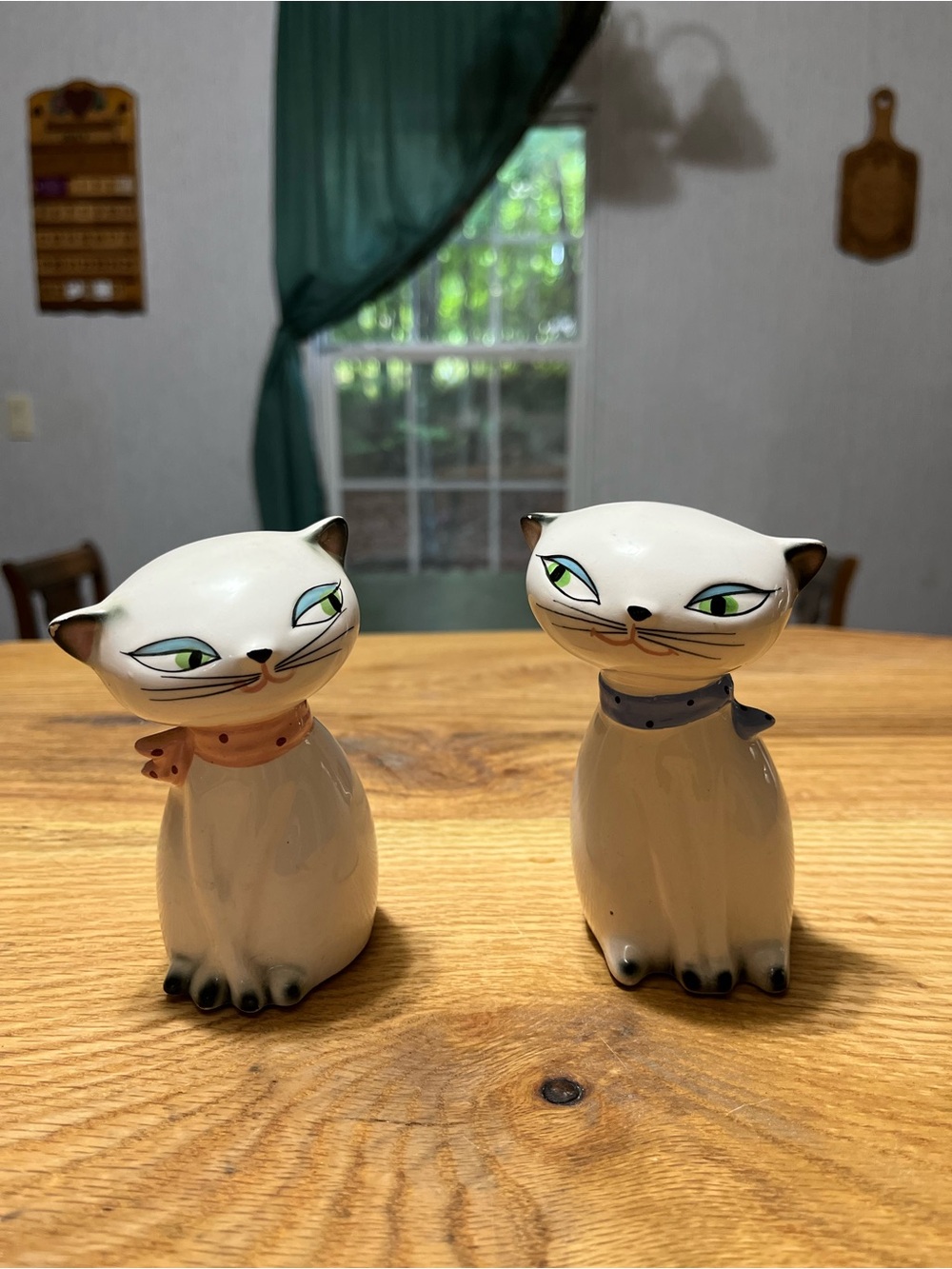Vintage 1958 Holt Howard Cozy Kitten Siamese Salt and Pepper Shakers